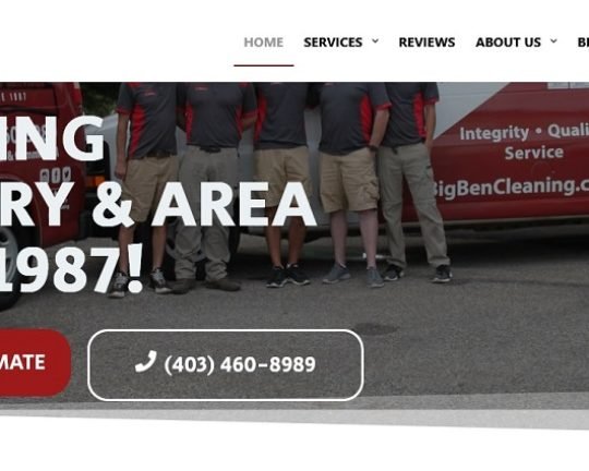 Big Ben Cleaning Services banner