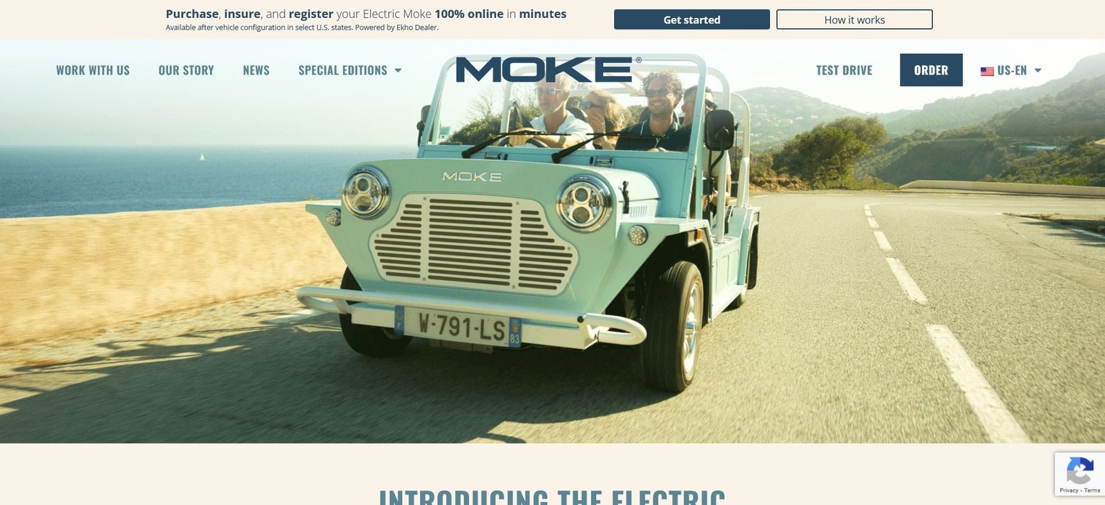 MOKE INTERNATIONAL Banner