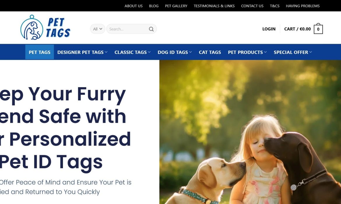 PET TAGS - Banner