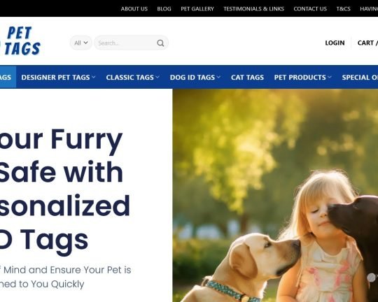 PET TAGS Banner