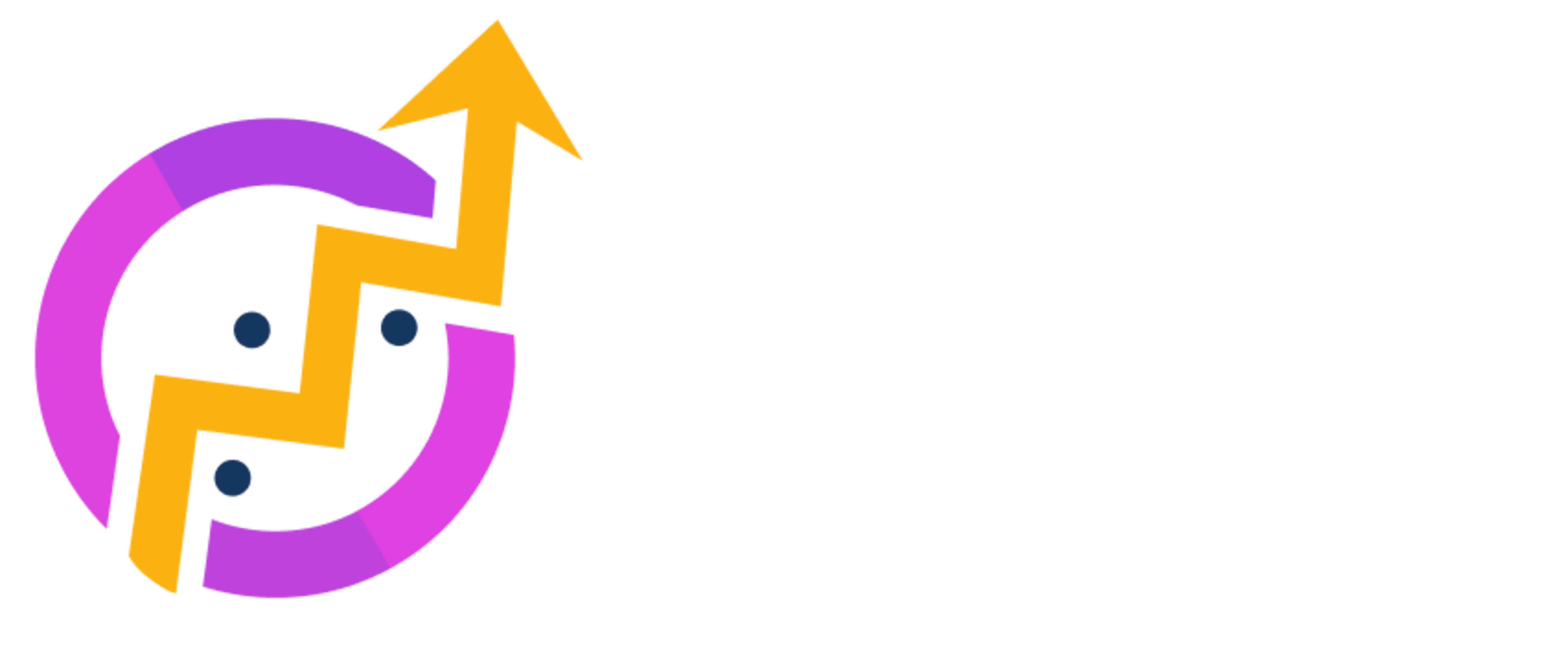 Smart Marketing Firm Logo - White